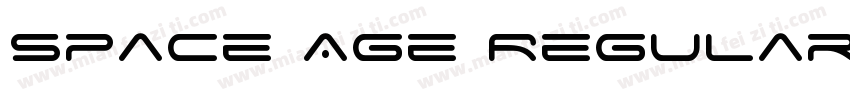 Space Age Regular10 November 5 2字体转换